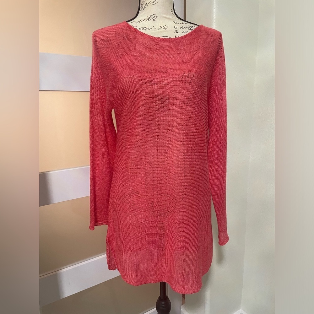 Beautiful Sara Campbell top / coverup SZ Small EUC